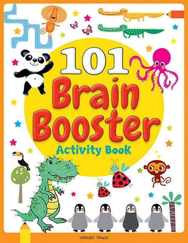 

101 Brain Booster Activity Book: Fun Activity Book For Children, Paperback Book, By: Wonder House Books