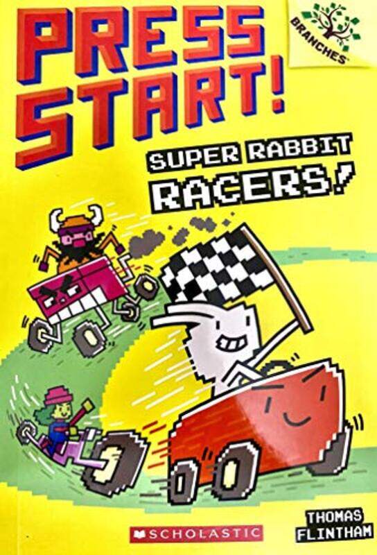 

Super Rabbit Racers! A Branches Book Press Start! #3 By Thomas Flintham Paperback