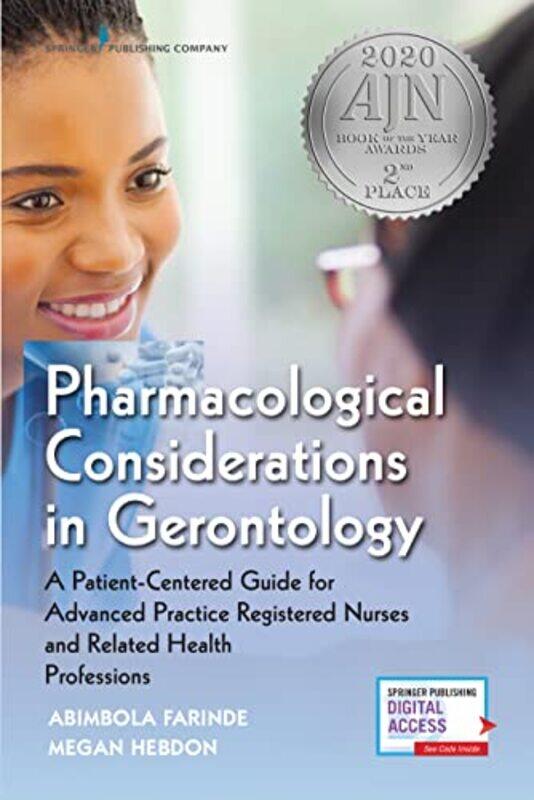 

Pharmacological Considerations in Gerontology by Mimi Kuo-Deemer-Paperback