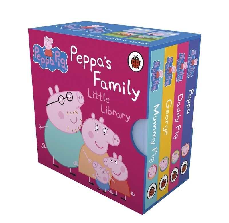 

Peppa Pig: Peppa's Family Little Library, Board Book, By: Peppa Pig