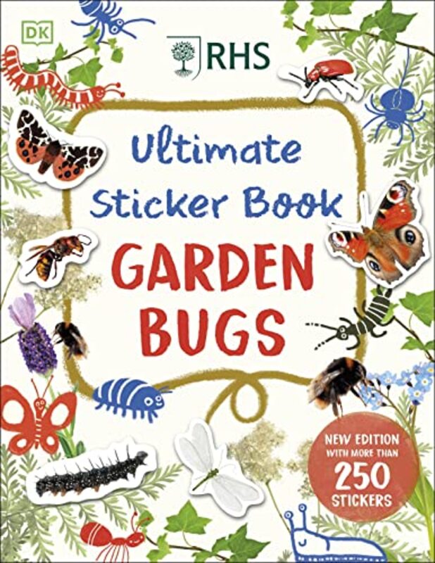 

RHS Ultimate Sticker Book Garden Bugs by DK-Paperback