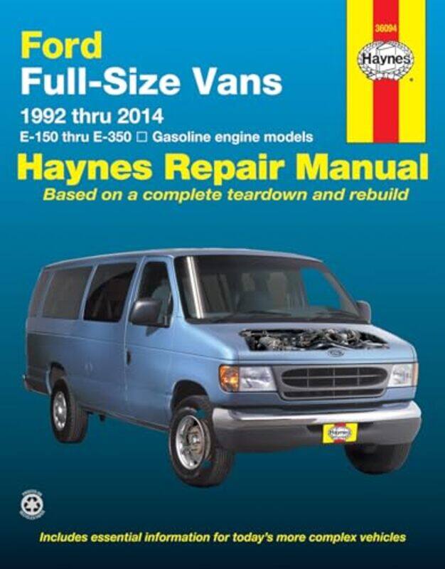 

Ford fullsize E150E350 petrol vans 19922014 Haynes Repair Manual USA by Haynes Publishing-Paperback