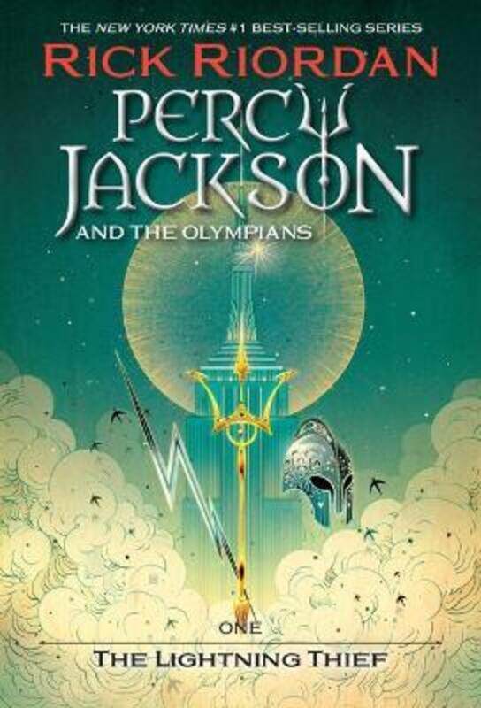 

Percy Jackson and the Olympians Book One the Lightning Thief ,Paperback By Riordan, Rick - Ngai, Victo