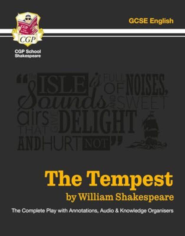 

The Tempest The Complete Play With Annotations Audio And Knowledge Organisers By Shakespeare, William - Cgp Books -Paperback