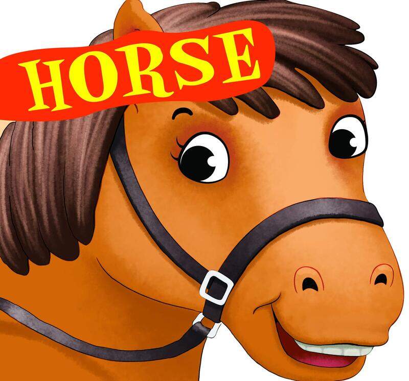 

Horse: Cutout Book, Hardcover Book, By: Om Books Editorial Team