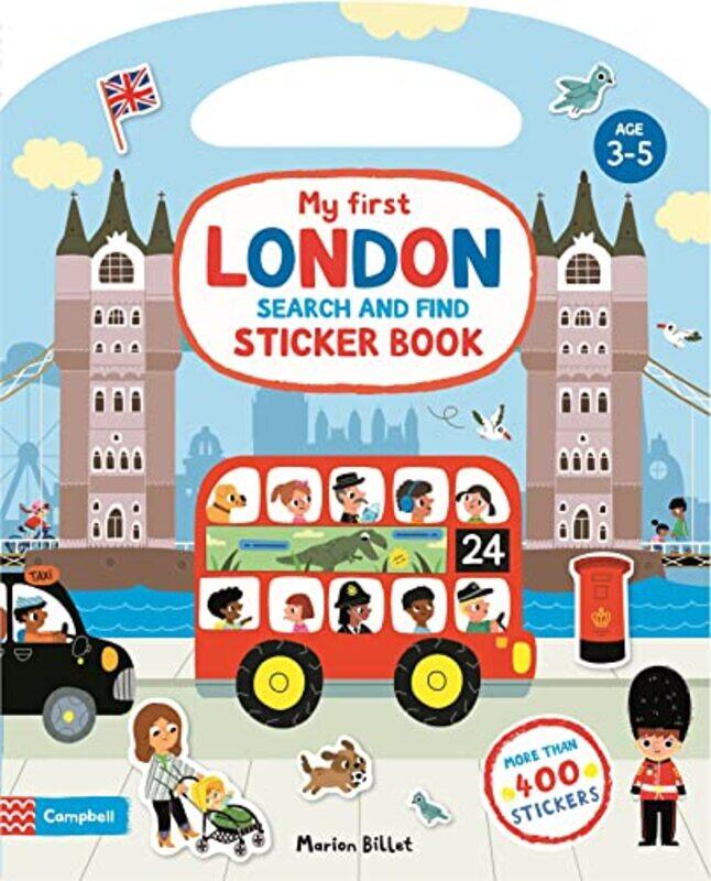 

My First Search And Find London Sticker Book By Billet, Marion - Books, Campbell -Paperback