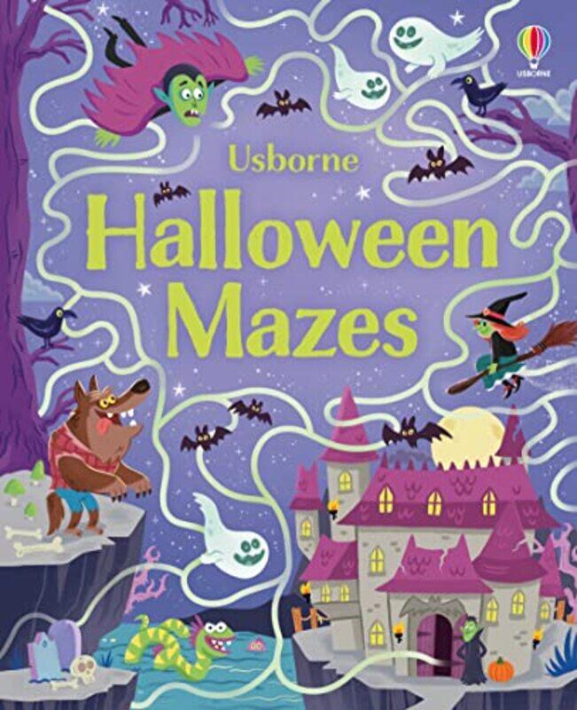 

Halloween Mazes A Halloween Book For Kids By Smith, Sam - Various -Paperback