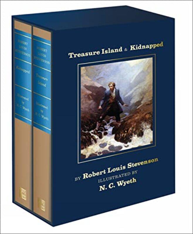 

Treasure Island and Kidnapped by Robert Louis StevensonNC Wyeth-Hardcover