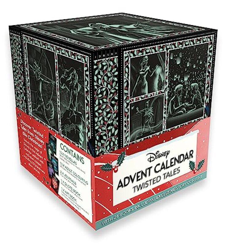 

Disney Twisted Tales Advent Calendar By Walt Disney -Paperback