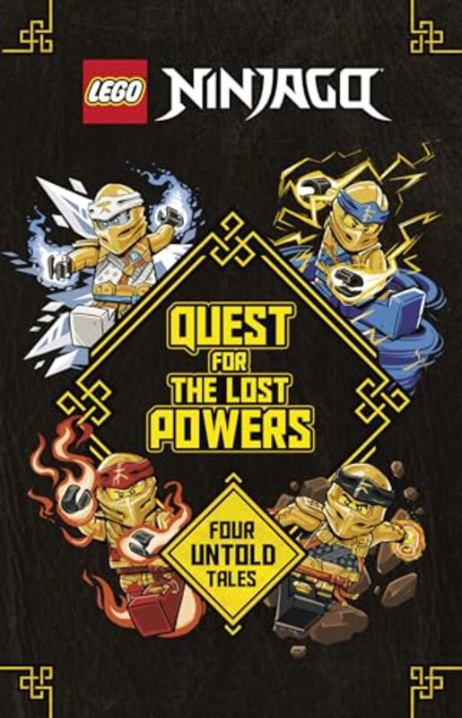 Quest For The Lost Powers Lego Ninjago Four Untold Tales By Random House -Paperback