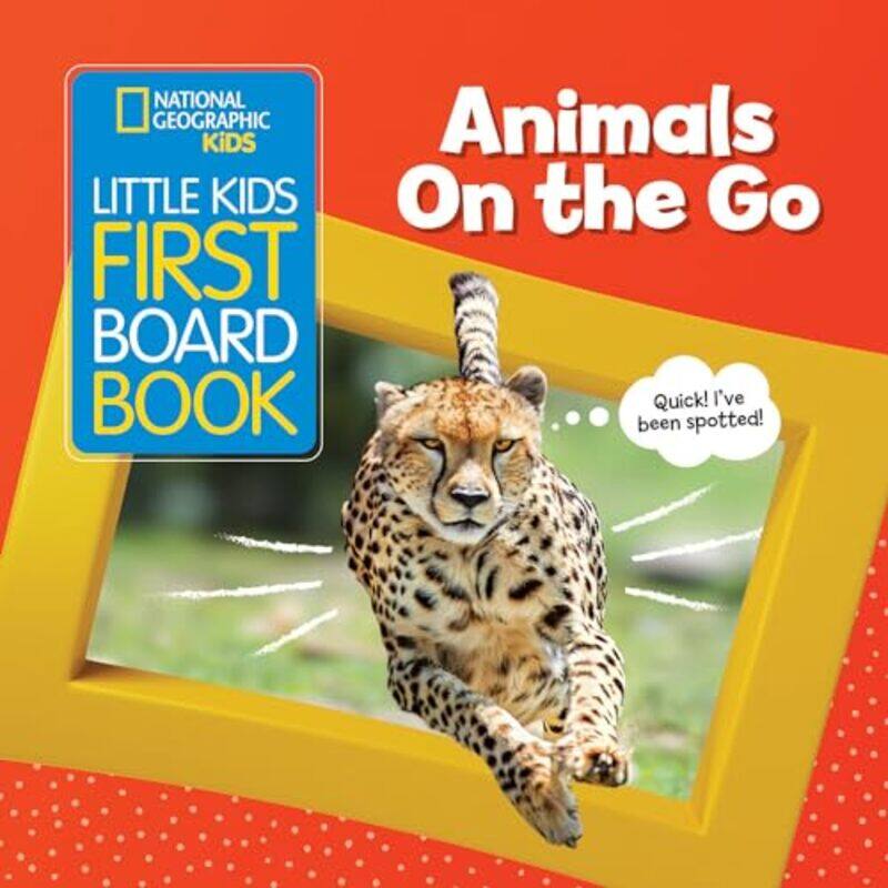 

Ngk First Board Book Animals Go by National Geographic Kids-Paperback