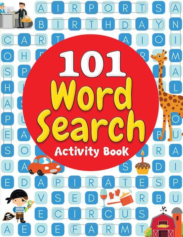 

101 Word Search Activity Book: Large Grid Word Search Puzzles for Kids With Attractive Illustrations, Paperback Book, By: Wonder House Books