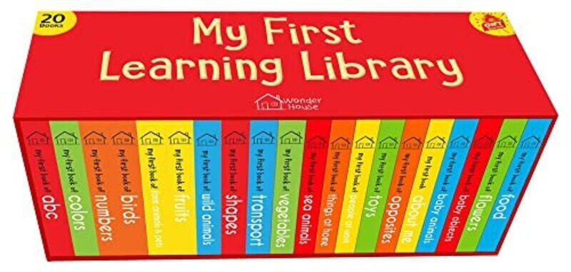 

My First Complete Learning Library: Boxset of 20 Board Books Gift Set for Kids (Horizontal Design) , Paperback by Wonder House Books