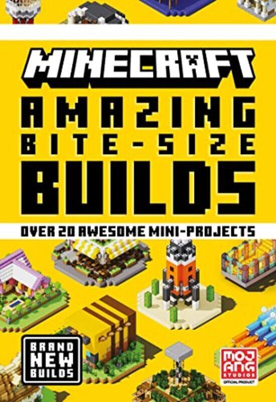 

Minecraft Amazing Bite Size Builds NotUs, NotRu By Hardcover by Farshore,