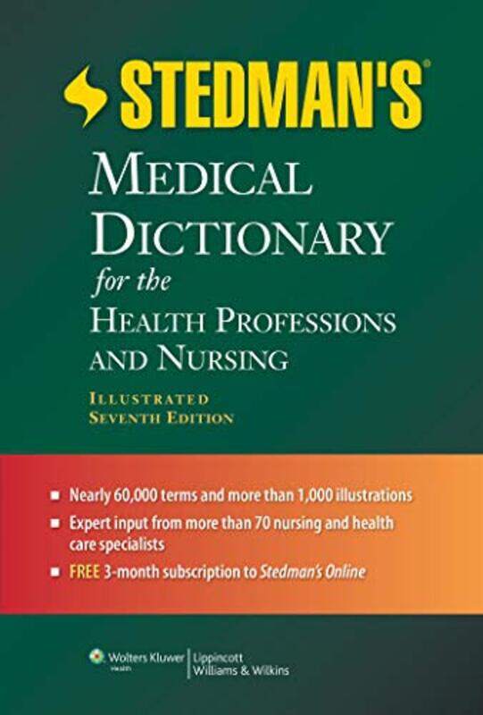 

Stedmans Medical Dictionary For The Health Professions And Nursing by Stedman'S - Hardcover