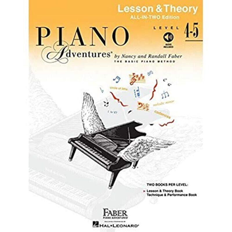 

Piano Adventures All-In-Two Level 4-5 Les&Theory: Lesson & Theory - Anglicised Edition , Paperback by