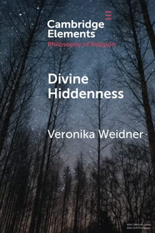 Divine Hiddenness by Veronika Ludwig-Maximilians-Universitat Munchen Weidner-Paperback