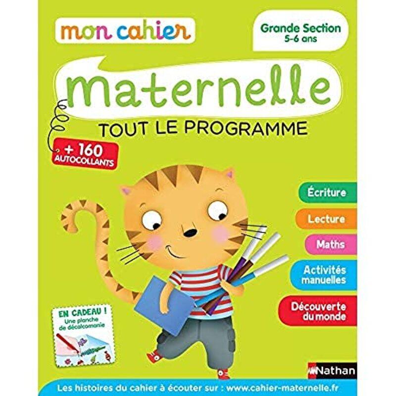 

MON CAHIER MATERNELLE - GRANDE SECTION 5-6 ANS,Paperback by HACHE-THIBON/POPET