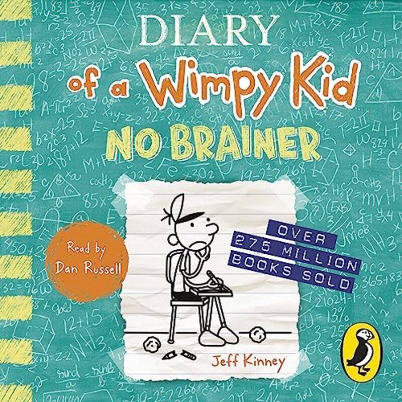 

Cd Audio Diary Of A Wimpy Kid No Brainer Book 18 by Kinney, Jeff Paperback