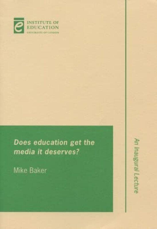 

Does education get the media it deserves by Galina Galina Krasskova Krasskova-Paperback