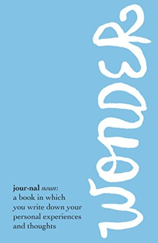 

Wonder Journal,Paperback,by:R. J. Palacio