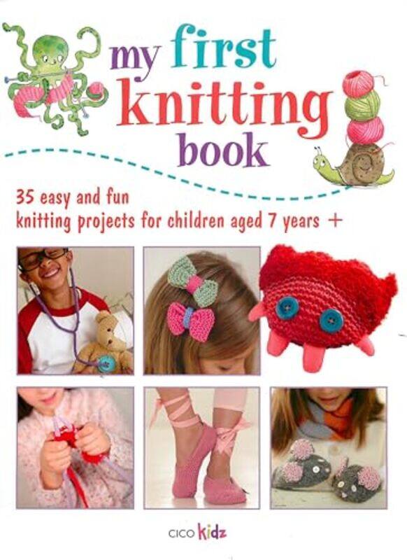 

My First Knitting Book by Shalini Vallepur-Paperback