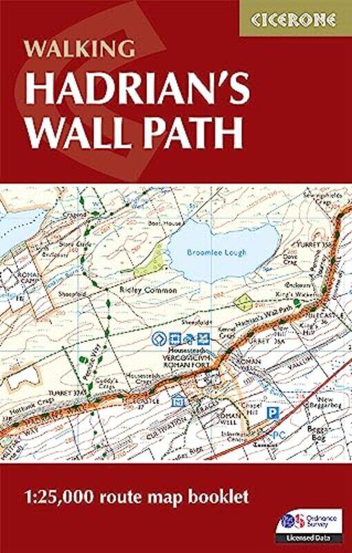 

Hadrians Wall Path Map Booklet by Mark Richards-Paperback