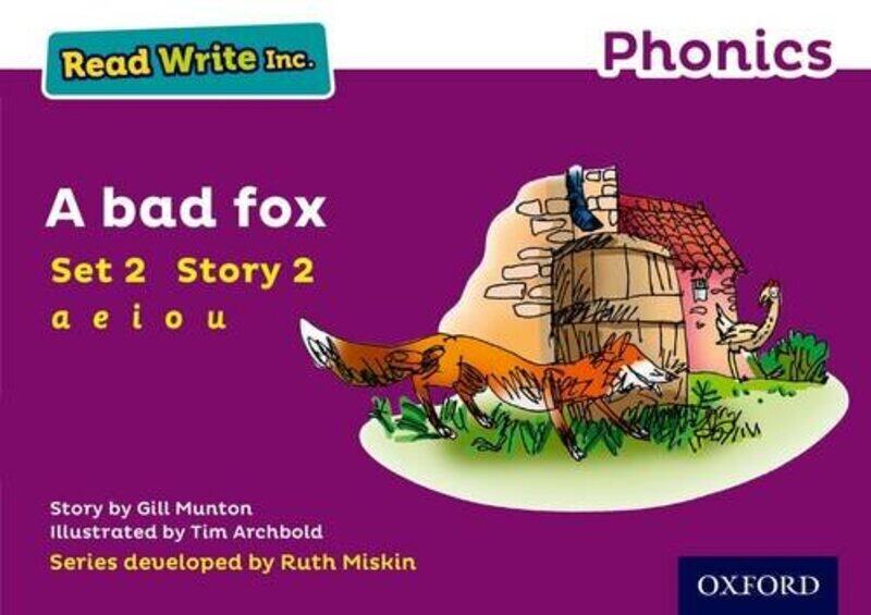 

Read Write Inc Phonics A Bad Fox Purple Set 2 Storybook 2 by Paul McFedries-Paperback