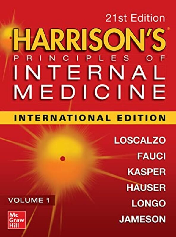 

Harrisons Principles Of Internal Medicine Twentieth Edition Vol.1 & Vol.2 By Larry Jameson, J.;Fauci , Anthony;Kasper , Dennis;Hauser Hardcover