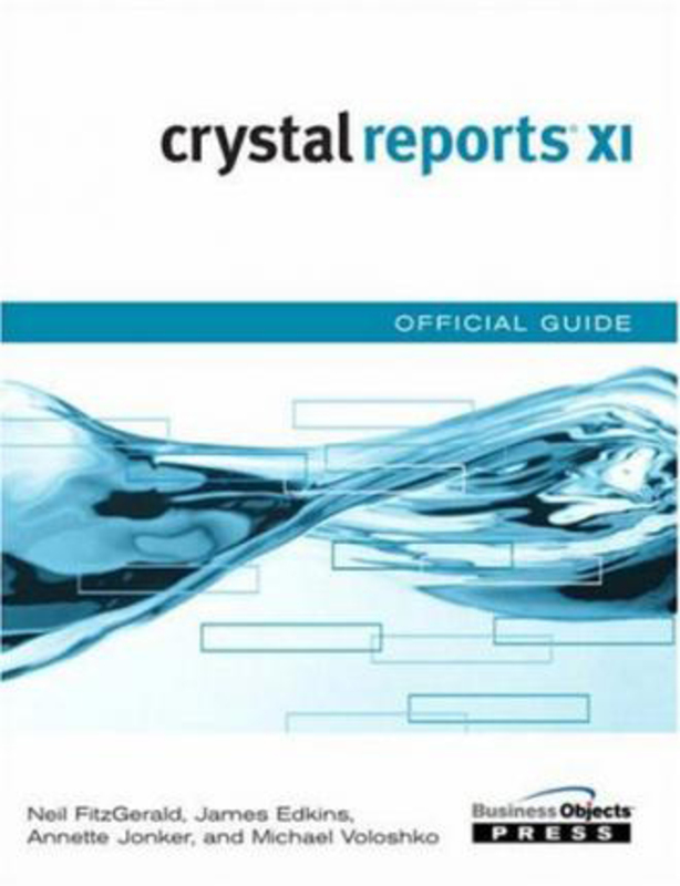 Crystal Reports XI Official Guide, Paperback Book, By: Neil Fitzgerald