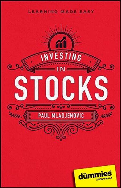 

Investing in Stocks For Dummies,Paperback by Mladjenovic, Paul