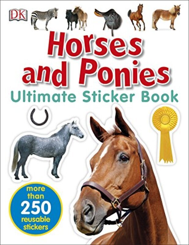 

Horses and Ponies Ultimate Sticker Book , Paperback by DK