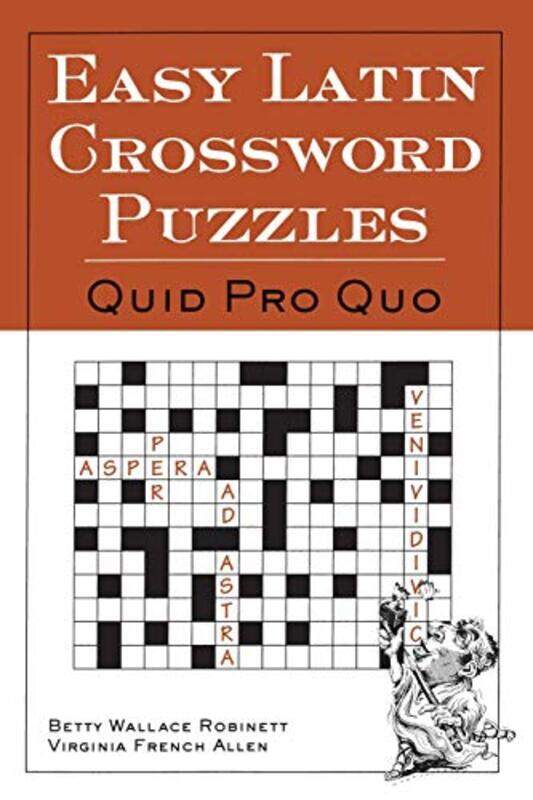 

Easy Latin Crossword Puzzles by William ShakespeareRichard Andrews-Paperback