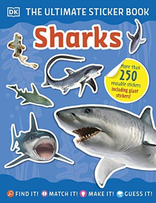 

Ultimate Sticker Book Sharks,Paperback,by:DK