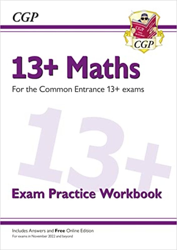 

New 13+ Maths Exam Practice Workbook for the Common Entrance Exams (exams from Nov 2022),Paperback,by:CGP Books - CGP Books