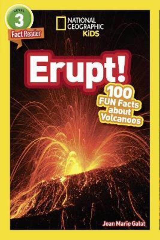 

Erupt! (National Geographic Readers: Level 3),Paperback,ByJoan Marie Galat