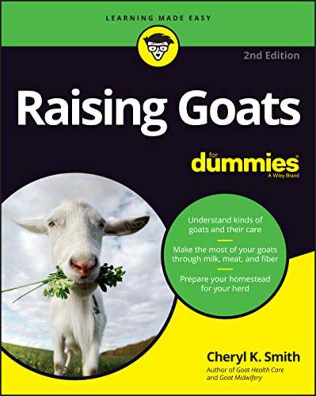 

Raising Goats For Dummies by Smith, Cheryl K...Paperback