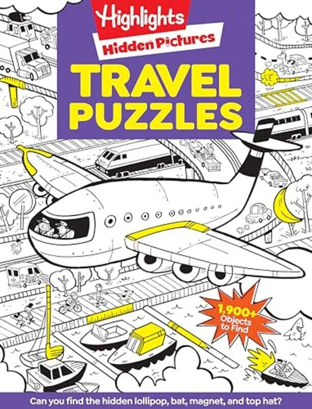 

Travel Puzzles Hidden Pictures By Highlights Paperback