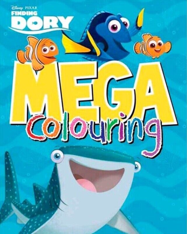 

Disney Pixar Finding Dory Mega Colouring, Paperback Book, By: Parragon Books