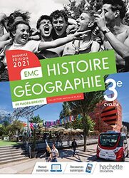 HISTOIRE GEOGRAPHIE EMC 3E LIVRE ELEVE ED 2021 by PLAZA/HAMELIN/HELAND - Paperback