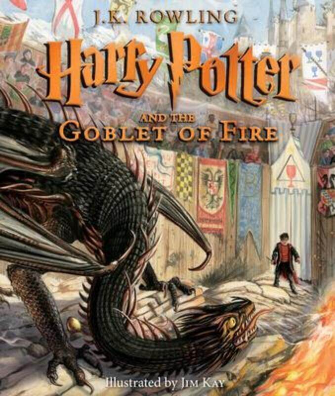 

Harry Potter and the Goblet of Fire: The Illustrated Edition, Volume 4.Hardcover,By :Rowling, J K - Kay, Jim