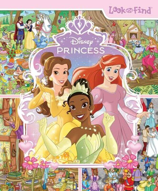 

Disney Princessook & Find By Pi Kids - Paperback