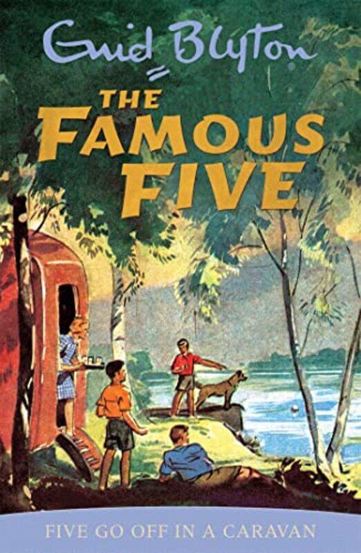 

Famous Five Five Go Off In A Caravan by Enid Blyton-Paperback