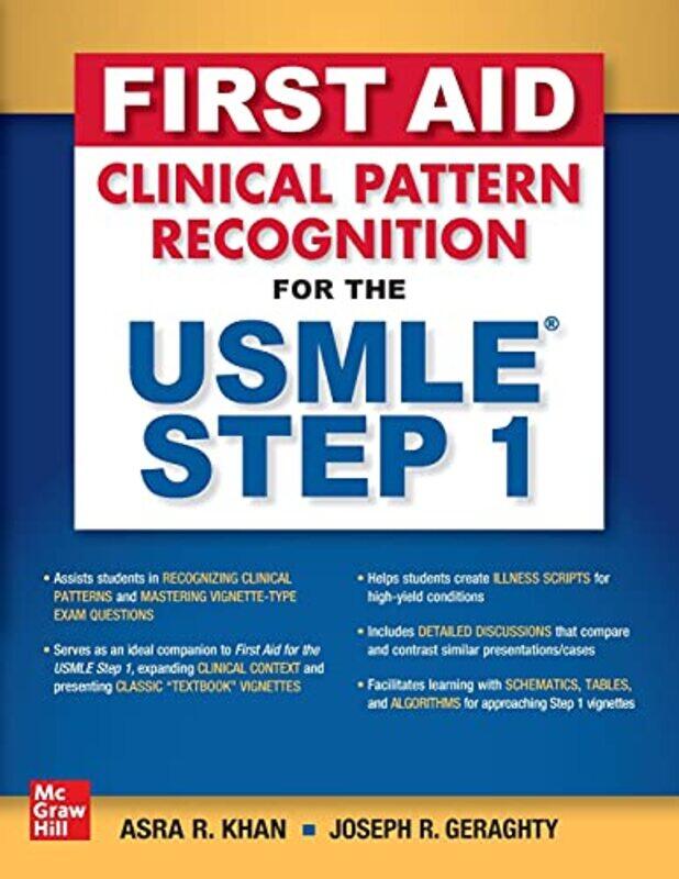 

First Aid Clinical Pattern Recognition for the USMLE Step 1 by Asra R KhanJoseph R Geraghty-Paperback