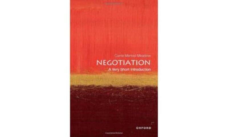 

Negotiation A Very Short Introduction by Paul Bryn Davies-Paperback