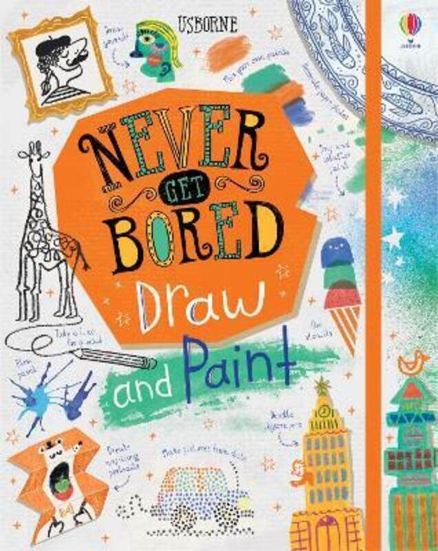 

Never Get Bored Draw and Paint.Hardcover,By :Maclaine, James - Hull, Sarah