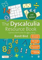 The Dyscalculia Resource Book Games And Puzzles For Ages 7 To 14 By Bird, Ronit Paperback