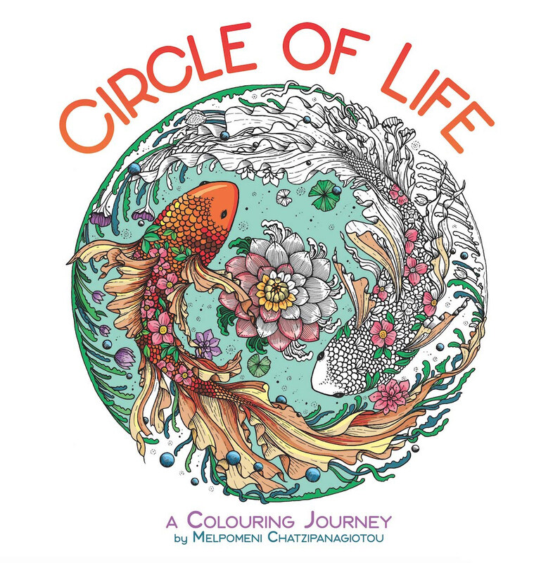 

Circle of Life: A Colouring Journey, Paperback Book, By: Melpomeni Chatzipanagiotou