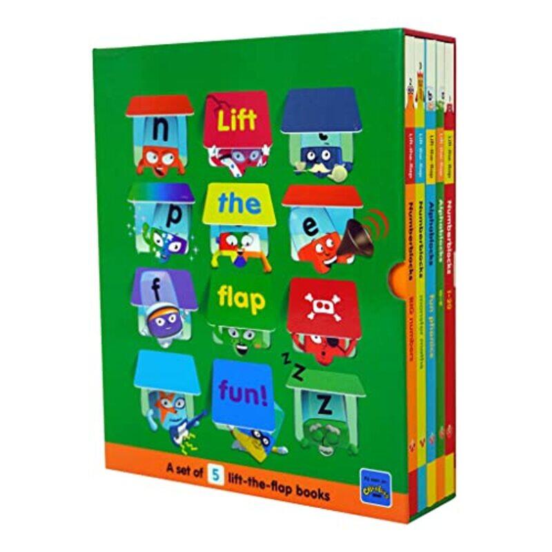 

Numberblocks and Alphablocks 5 Book Lift-the-Flap Set , Paperback by Sweet Cherry Publishing