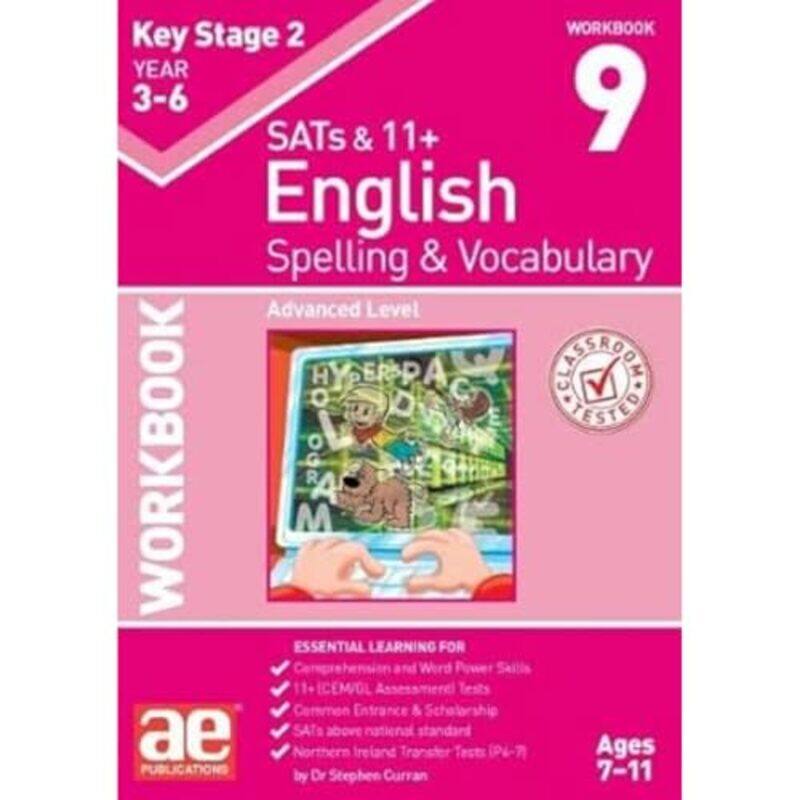 

KS2 Spelling & Vocabulary Workbook 9 by Jean AdamsonLadybird-Paperback